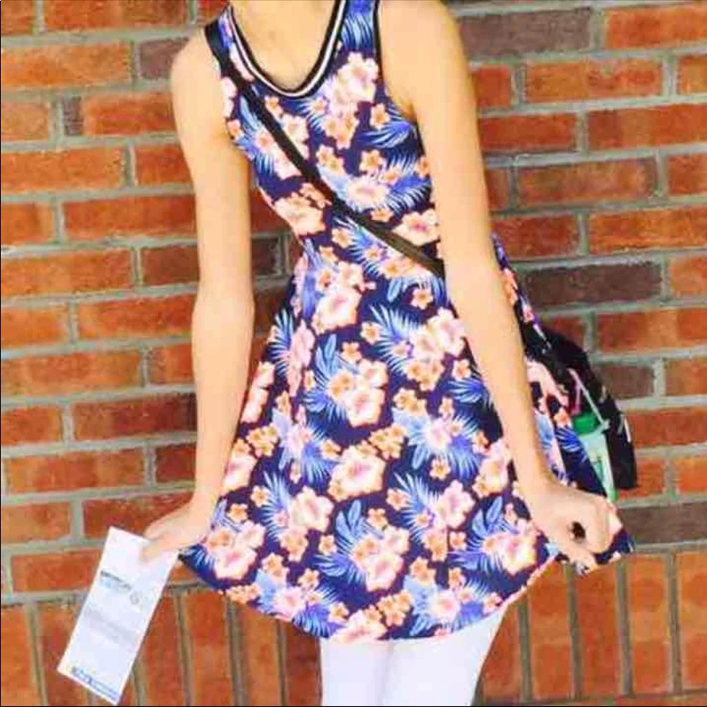 PINK Floral Dress